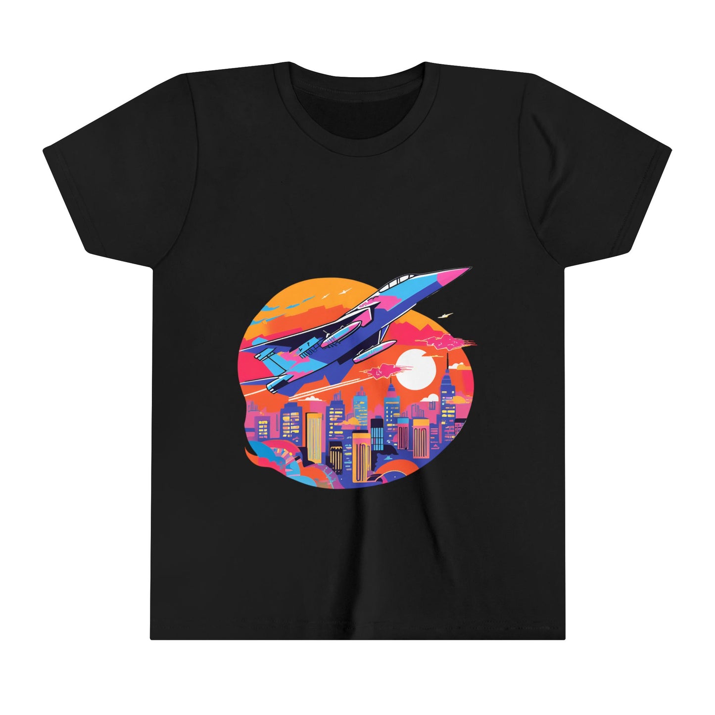Airforce Jet Kids Tee - 7 Colors Available