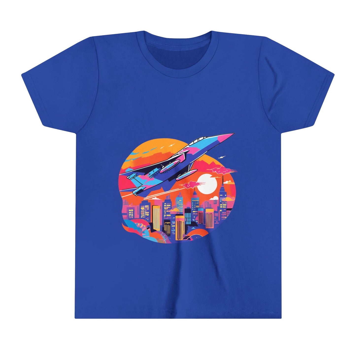 Airforce Jet Kids Tee - 7 Colors Available
