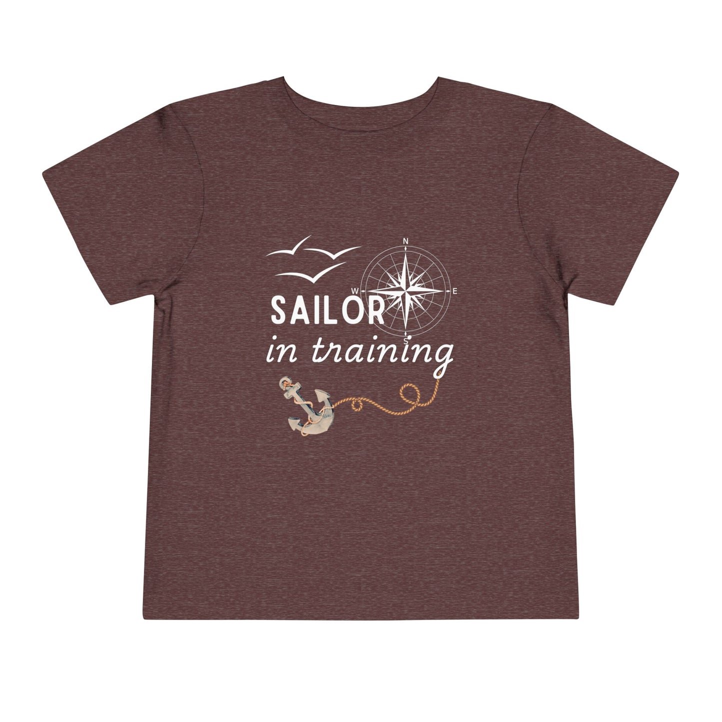 Sailor in Training Toddler T-Shirt | Navy Kids Short Sleeve Tee | 6 Colors Available