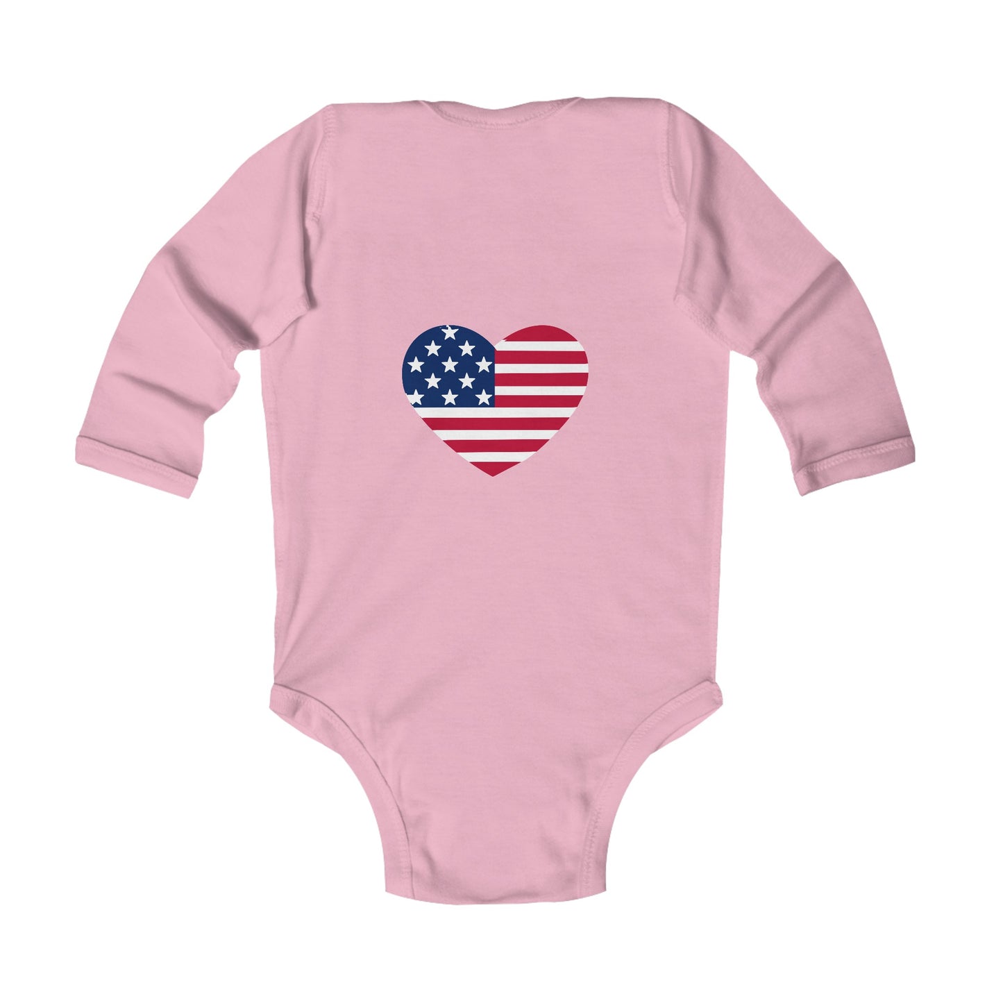 Aviator in Training Long Sleeve Baby Bodysuit | Air Force Baby Outfit with US Flag | 3 Colors Available