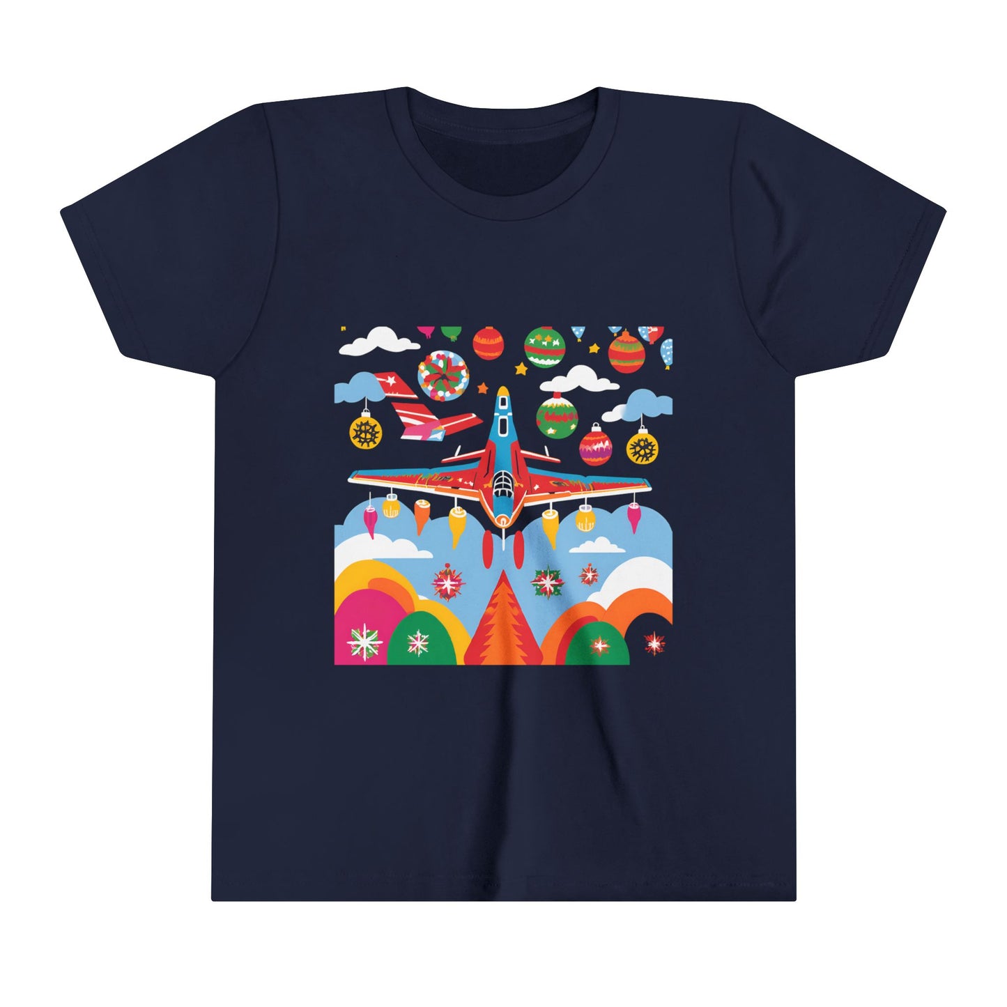 Christmas Airforce Jet Tee - 7 Colors Available
