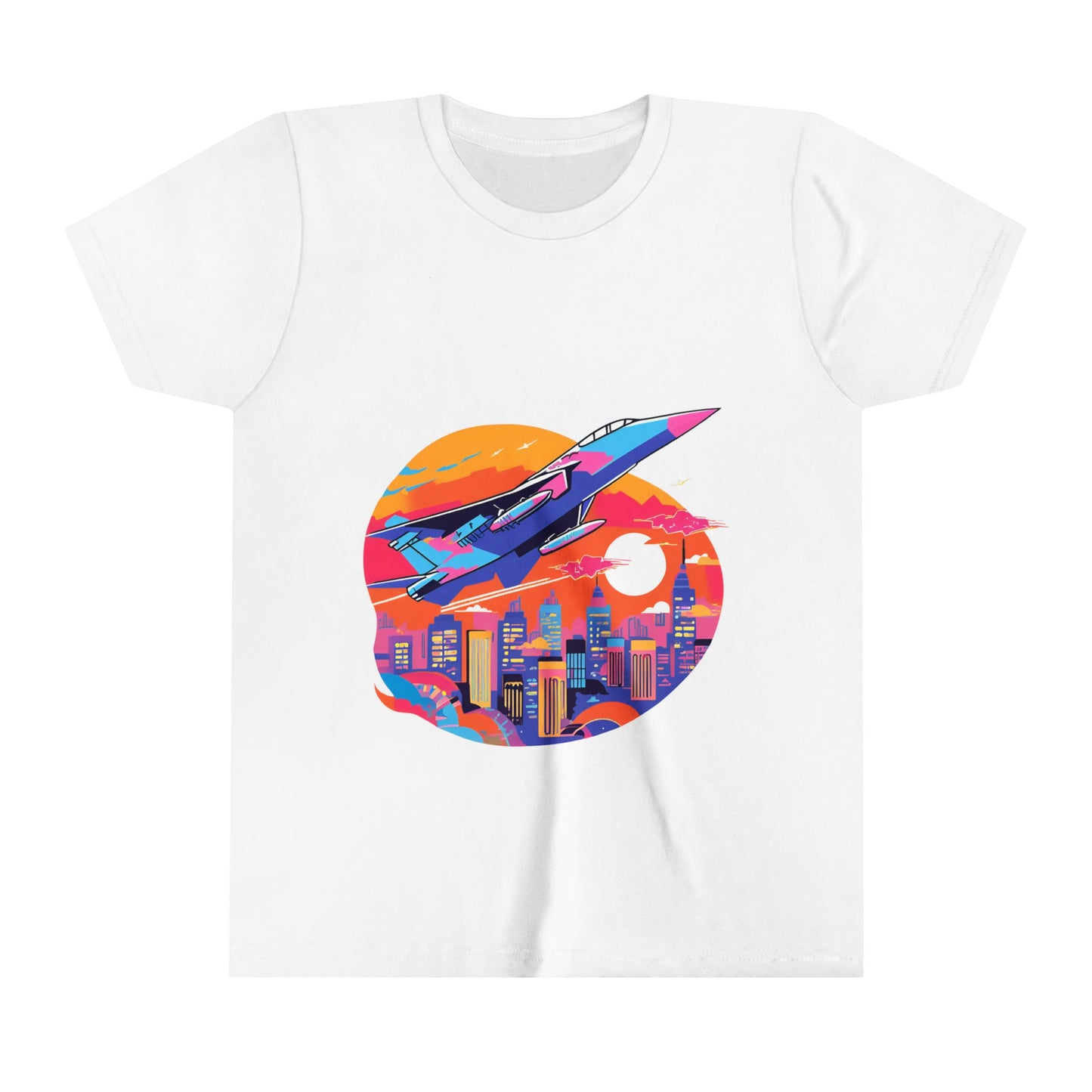 Airforce Jet Kids Tee - 7 Colors Available
