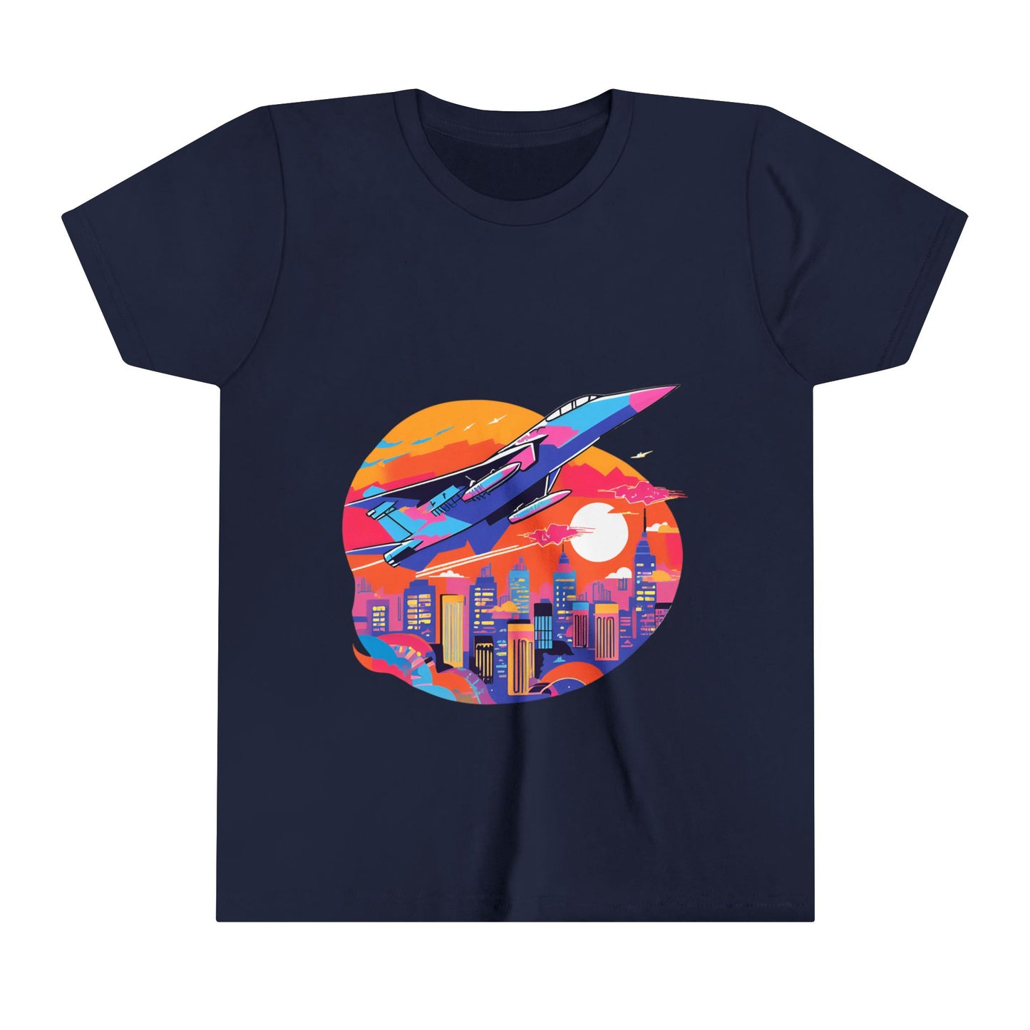 Airforce Jet Kids Tee - 7 Colors Available