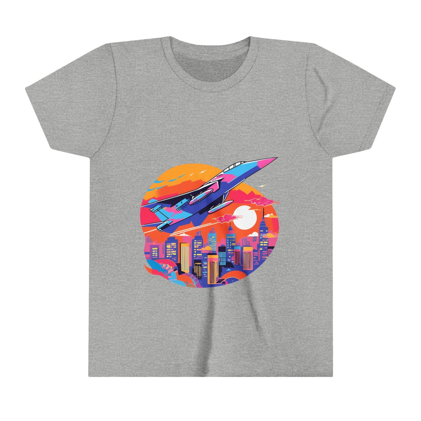 Airforce Jet Kids Tee - 7 Colors Available