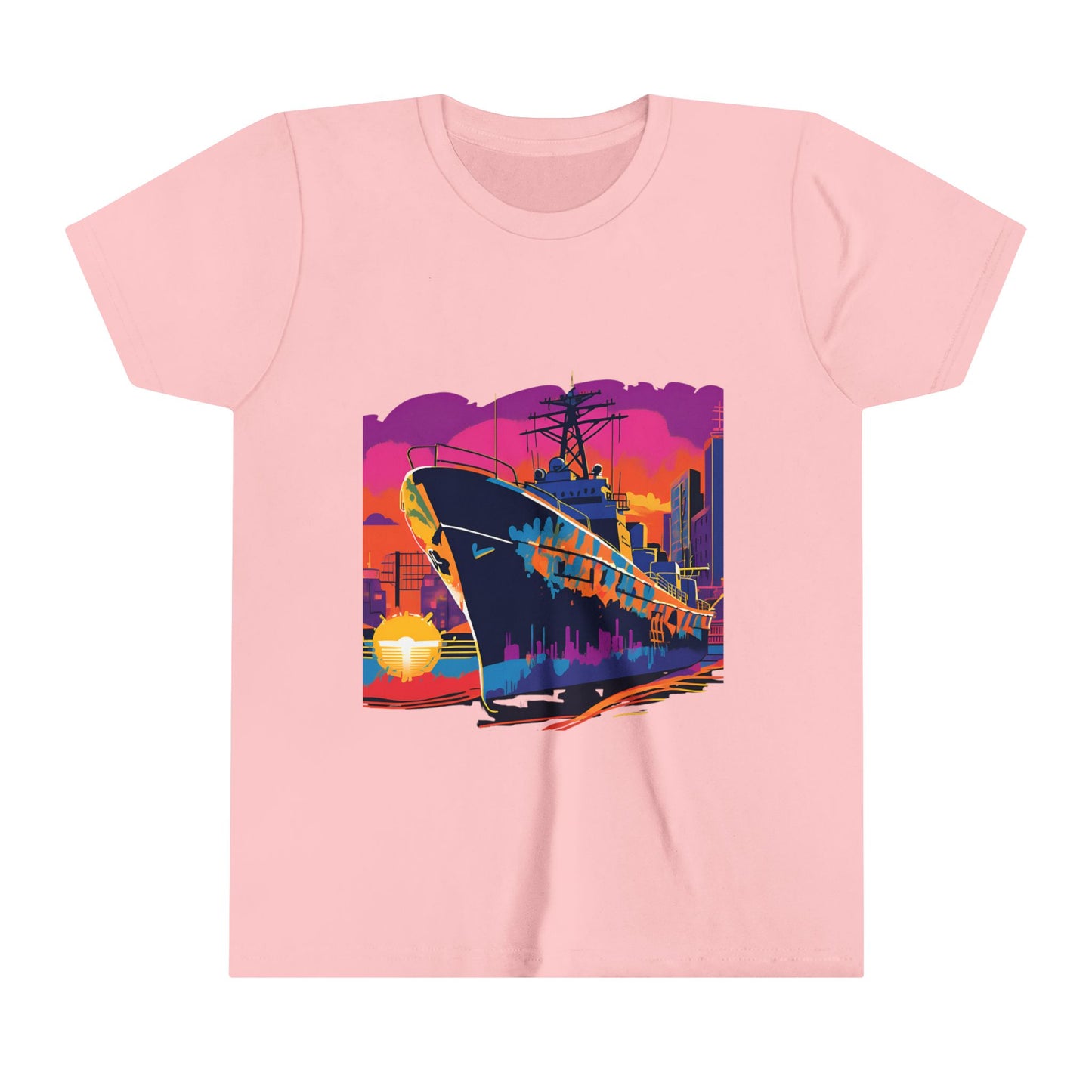 Navy Ship Tee - 7 Colors Available