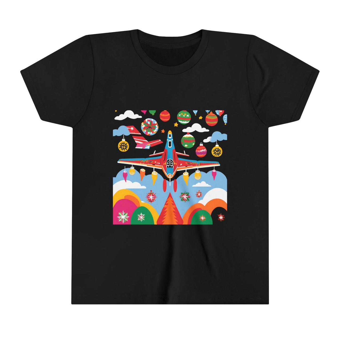 Christmas Airforce Jet Tee - 7 Colors Available