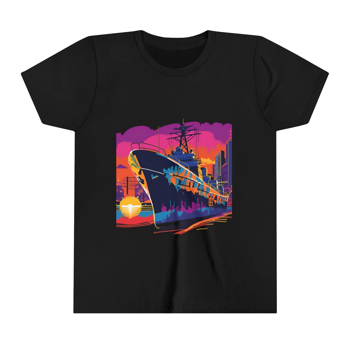 Navy Ship Tee - 7 Colors Available