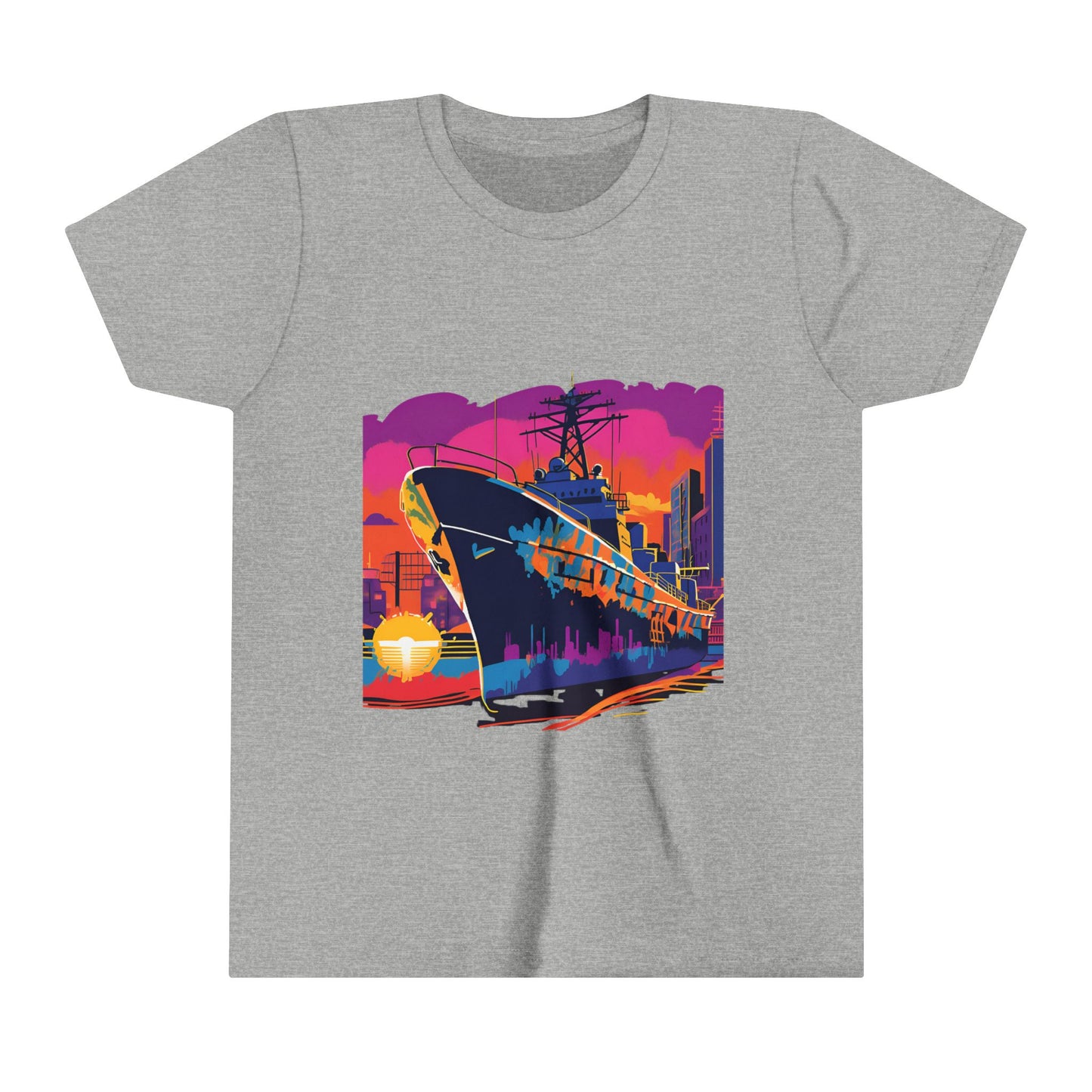Navy Ship Tee - 7 Colors Available