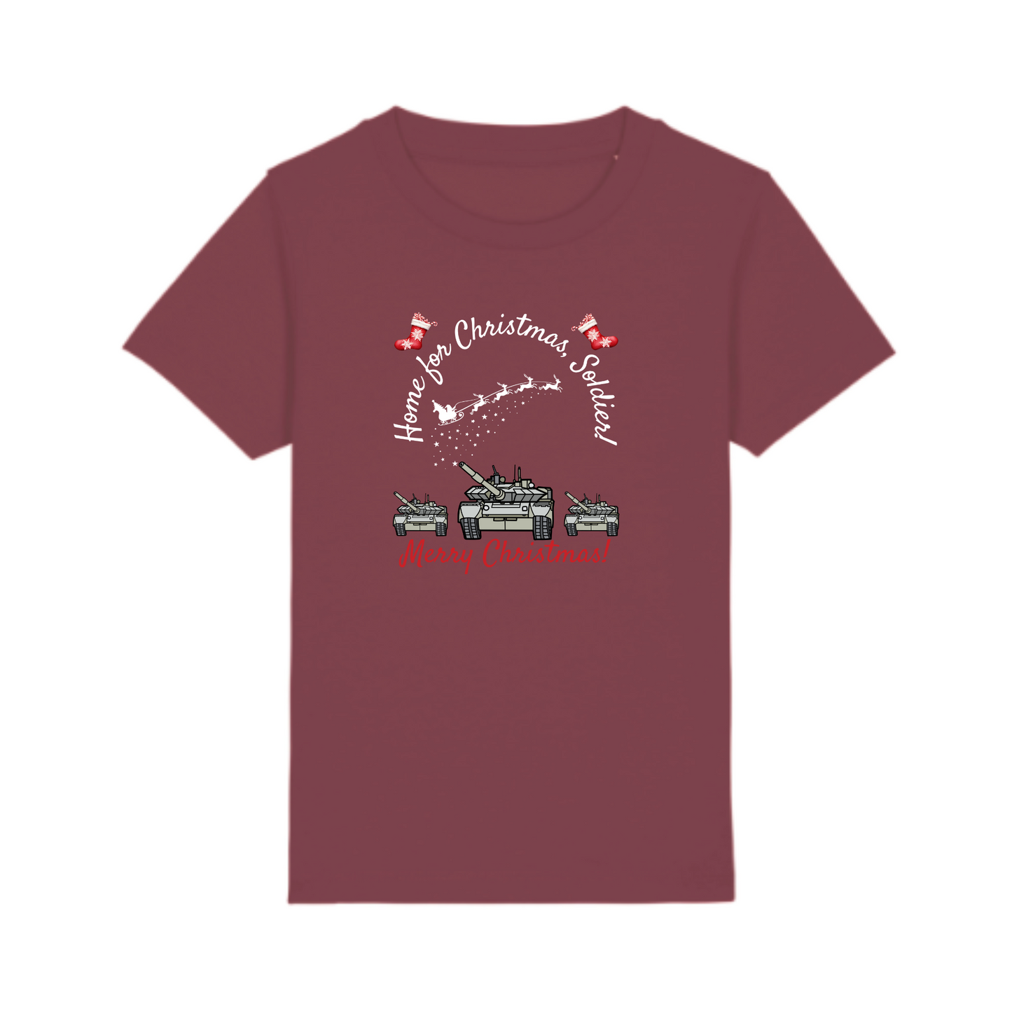 Home for Christmas, Soldier! Army Christmas Tee - 4 Colours Available
