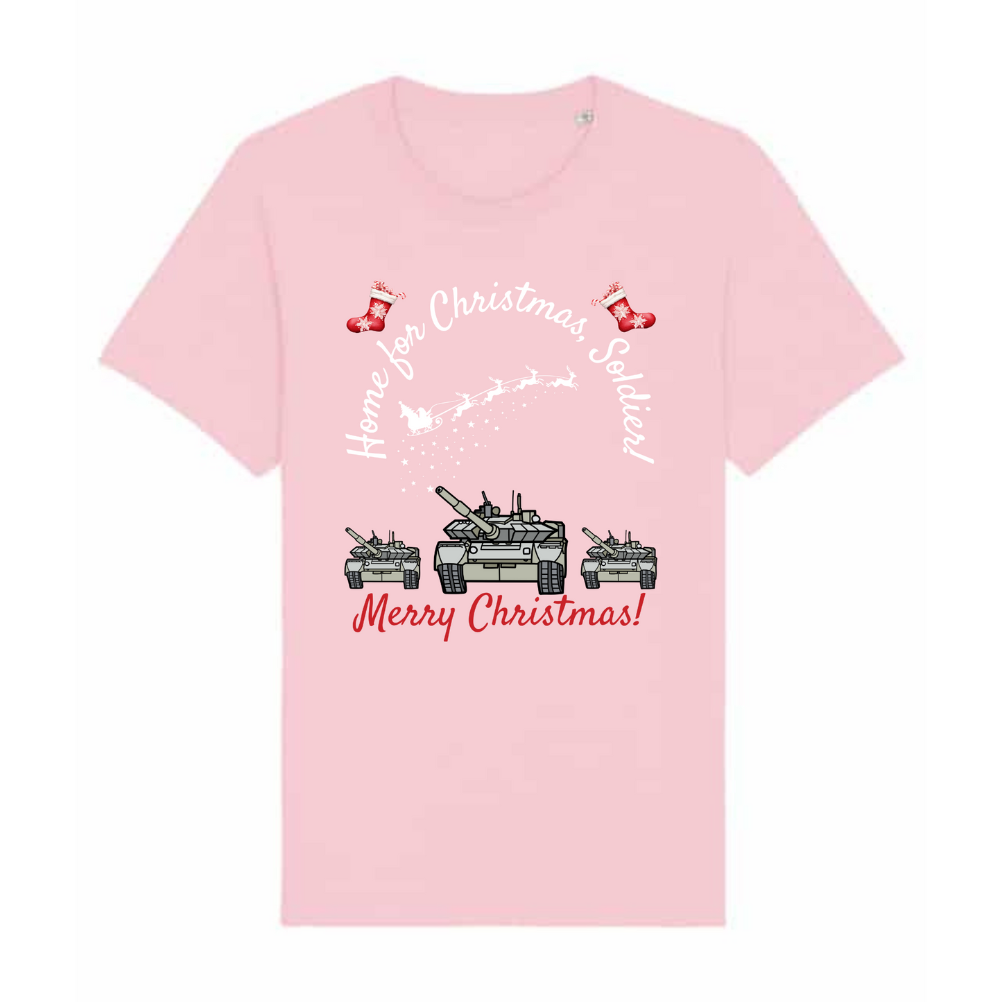 Home for Christmas, Soldier! Army Christmas Tee - 4 Colours Available