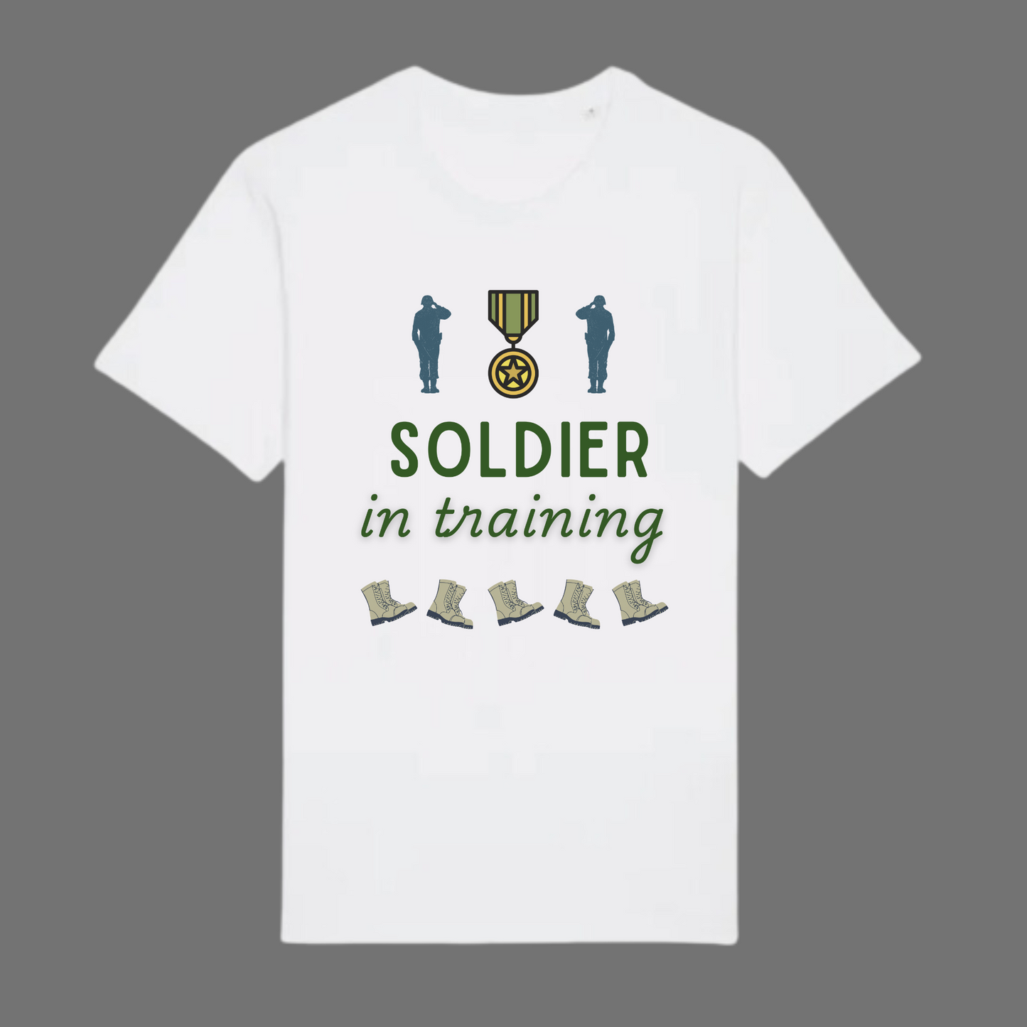 Soldier in Training! Army Tee - 4 Colours Available