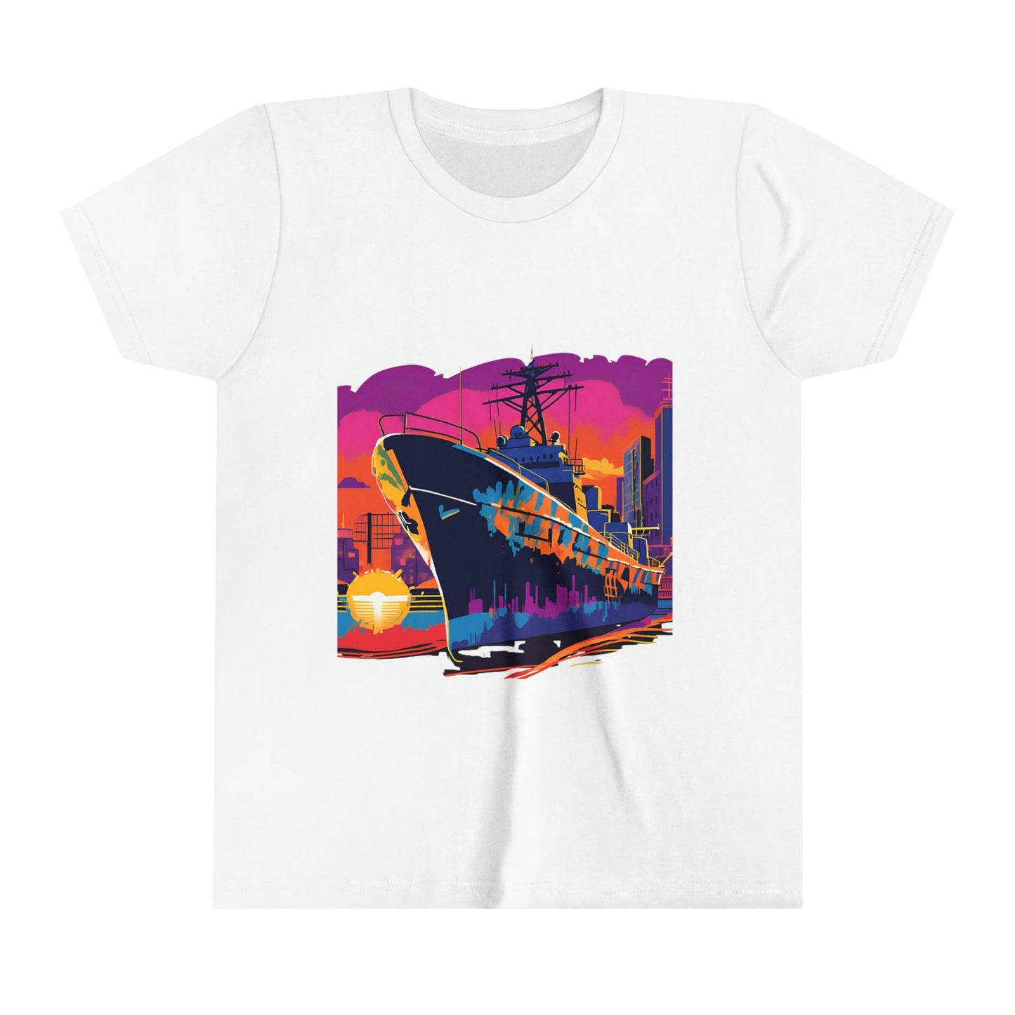 Navy Ship Tee - 7 Colors Available