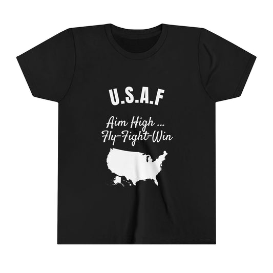 USAF Slogan Tee - 7 Colors Available