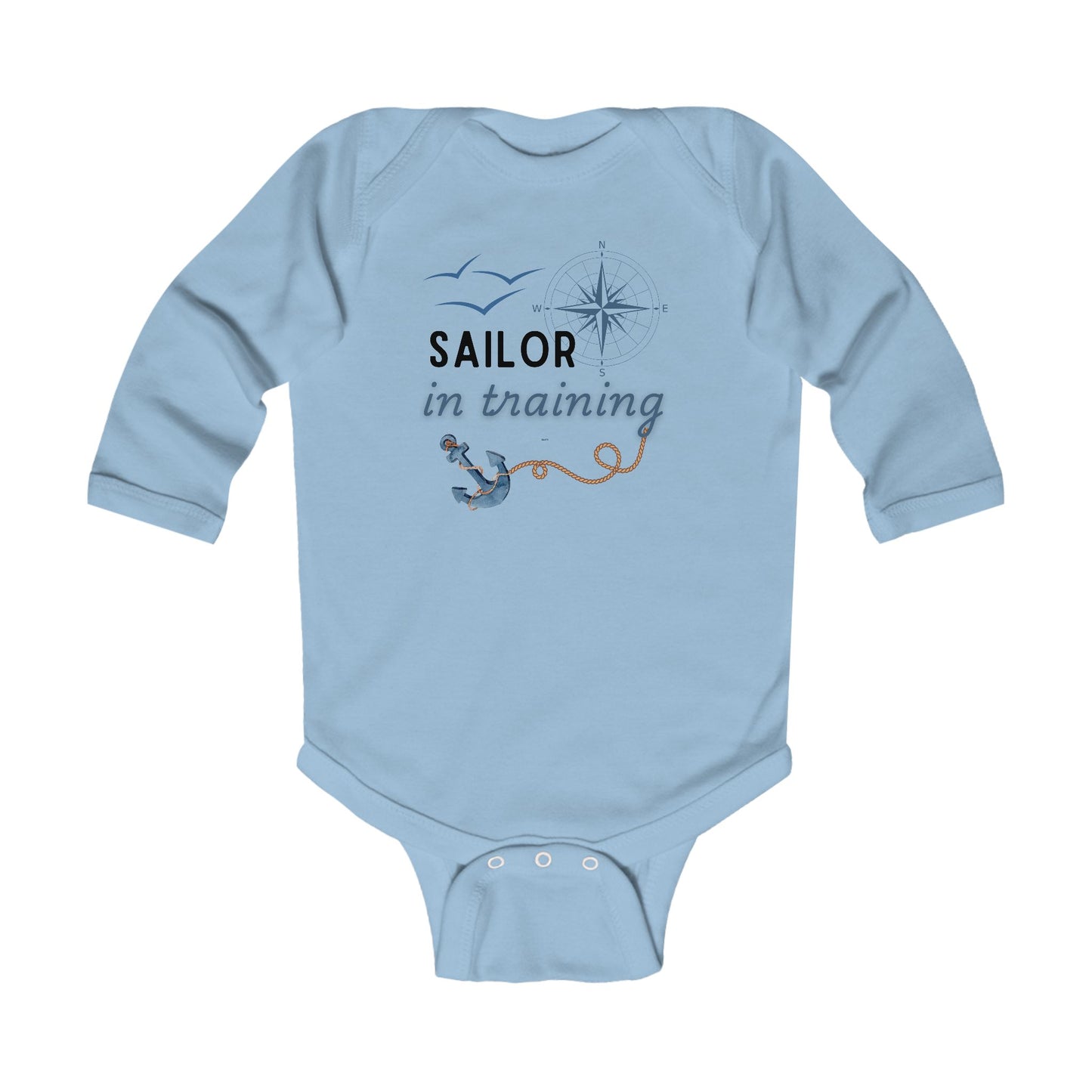 US Navy 'Sailor in Training' – Daddy & Mommy Gift | Cute Babygrow | 5 Colors Available
