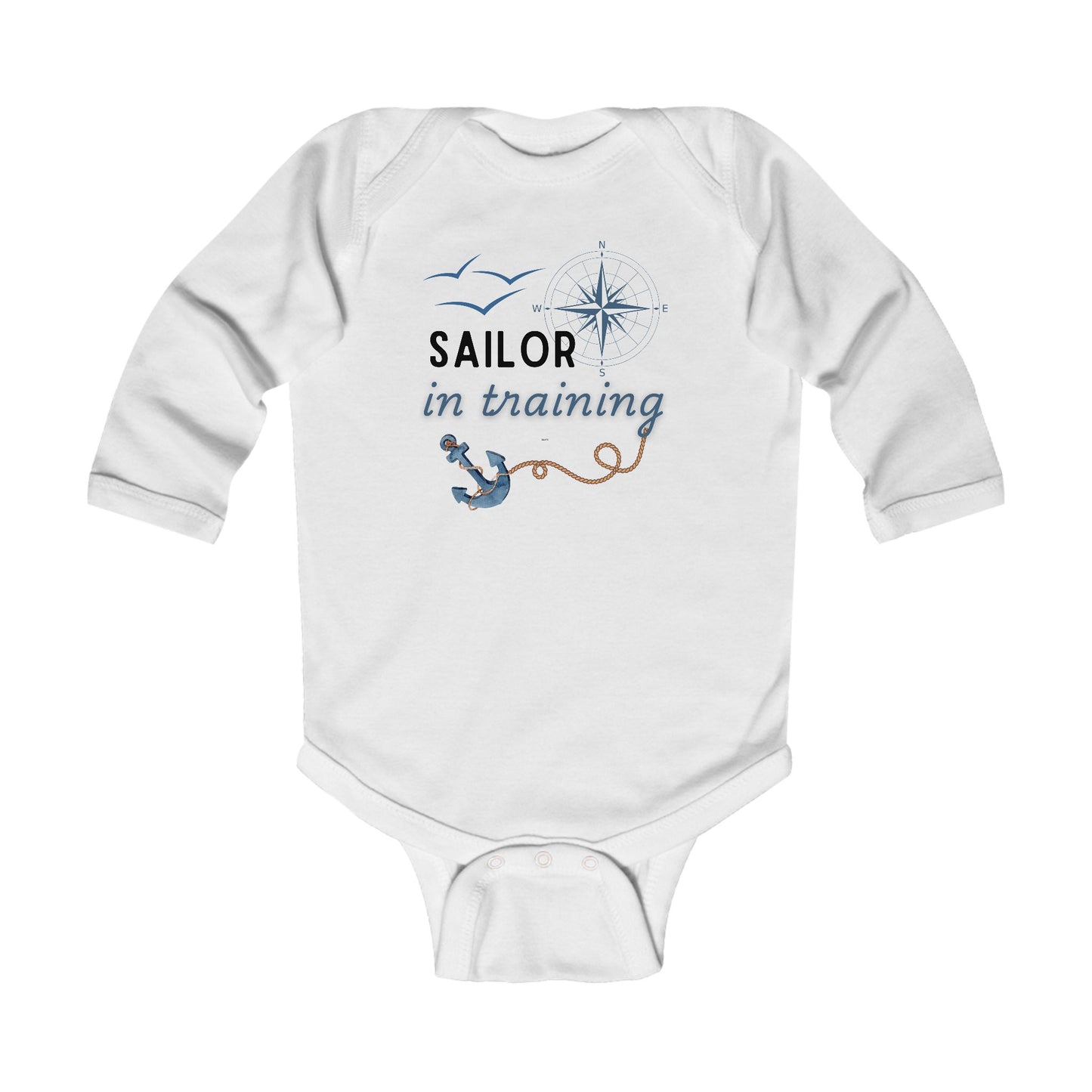 US Navy 'Sailor in Training' – Daddy & Mommy Gift | Cute Babygrow | 5 Colors Available