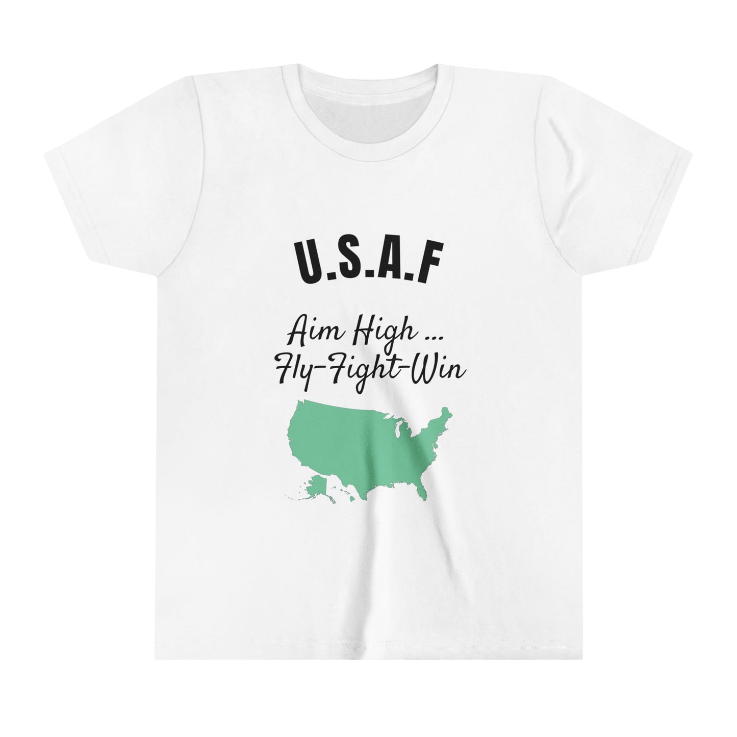 USAF Slogan Tee - 7 Colors Available