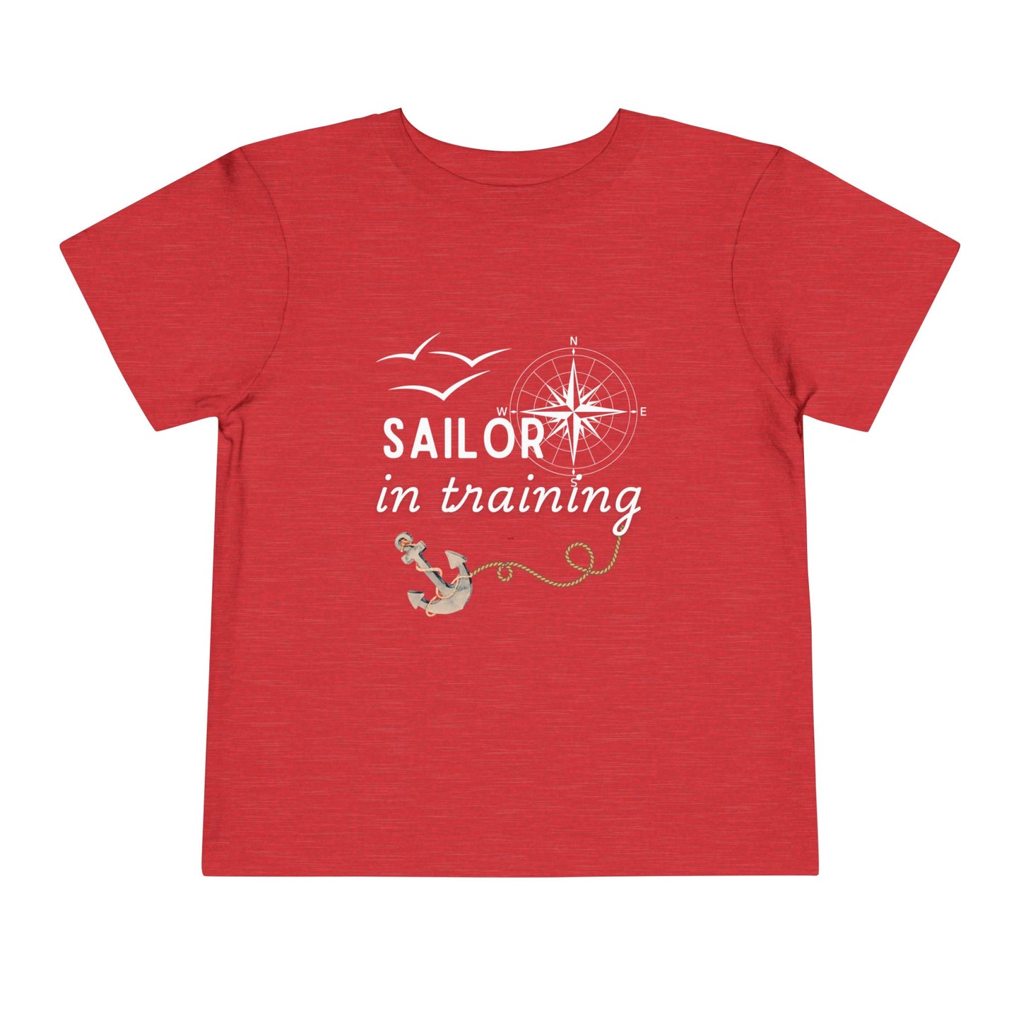 Sailor in Training Toddler T-Shirt | Navy Kids Short Sleeve Tee | 6 Colors Available