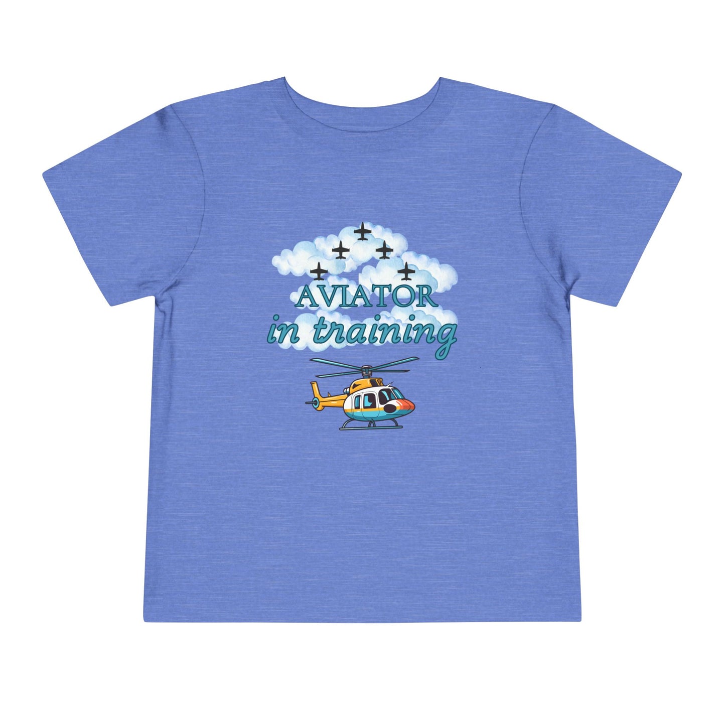 Aviator in Training Toddler T-Shirt | USAF Kids Short Sleeve Tee | 5 Colors Available