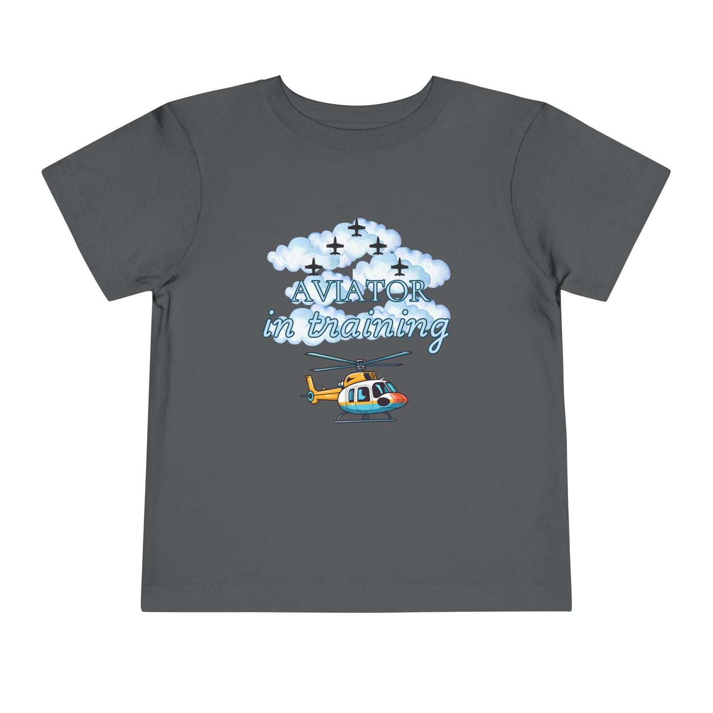 Aviator in Training Toddler T-Shirt | USAF Kids Short Sleeve Tee | 5 Colors Available