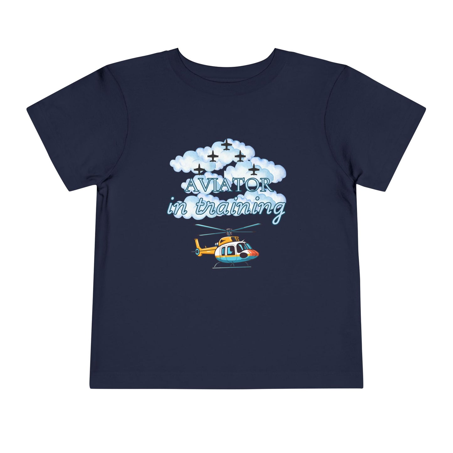 Aviator in Training Toddler T-Shirt | USAF Kids Short Sleeve Tee | 5 Colors Available