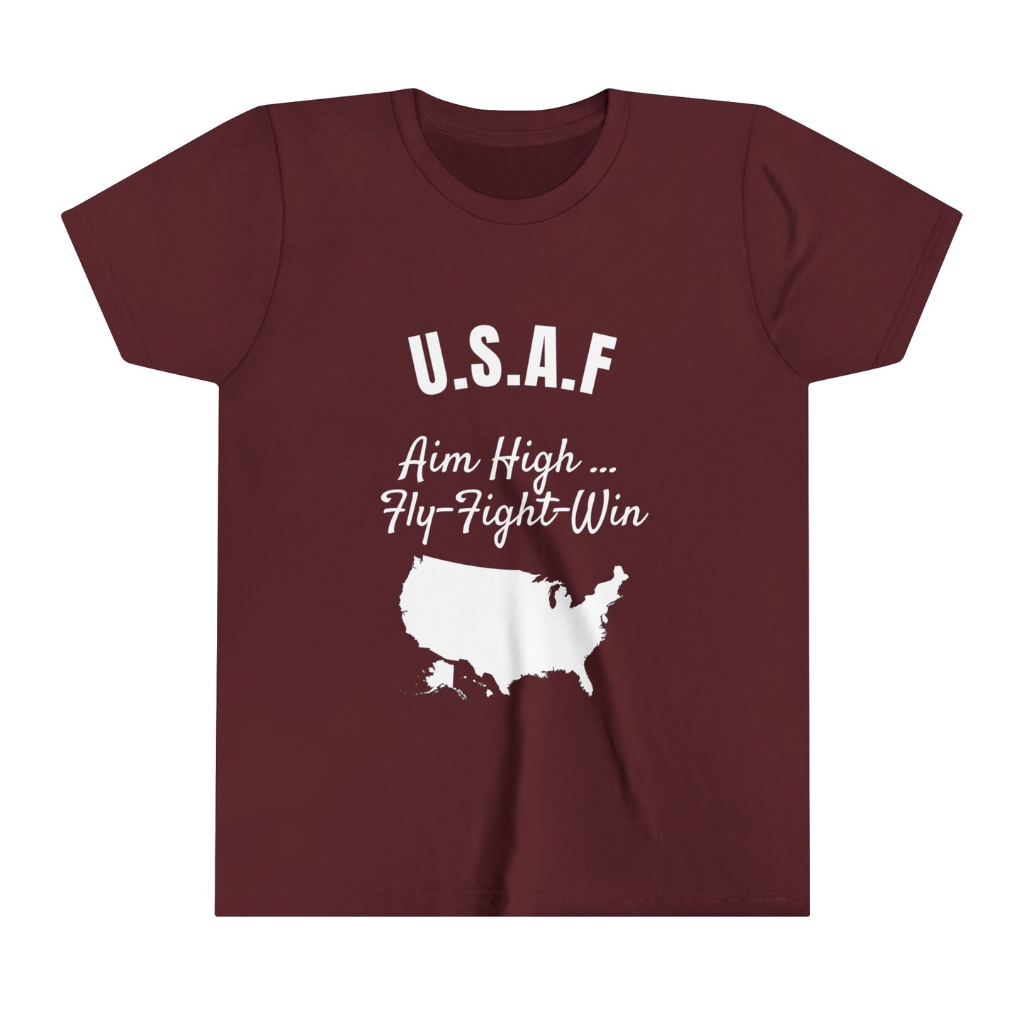 USAF Slogan Tee - 7 Colors Available