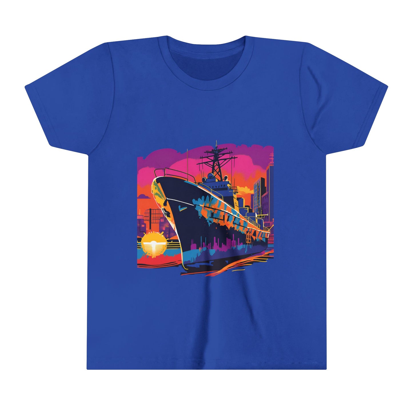 Navy Ship Tee - 7 Colors Available