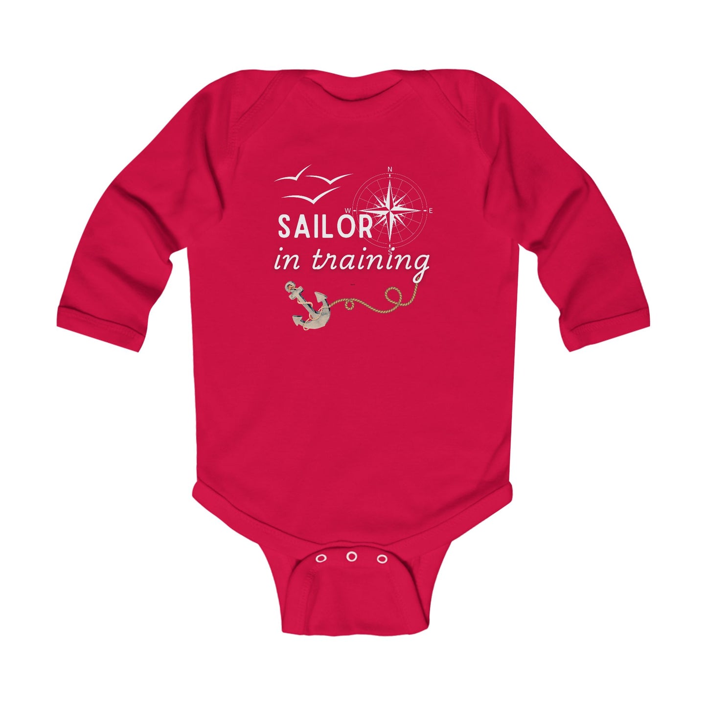 US Navy 'Sailor in Training' – Daddy & Mommy Gift | Cute Babygrow | 5 Colors Available