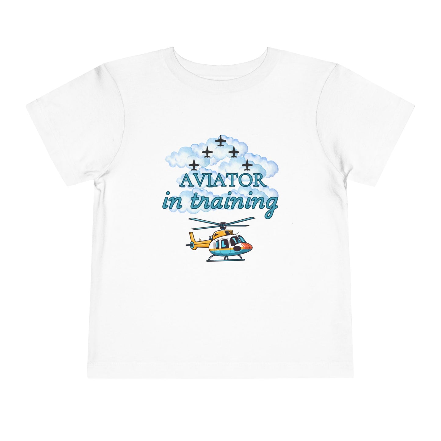 Aviator in Training Toddler T-Shirt | USAF Kids Short Sleeve Tee | 5 Colors Available