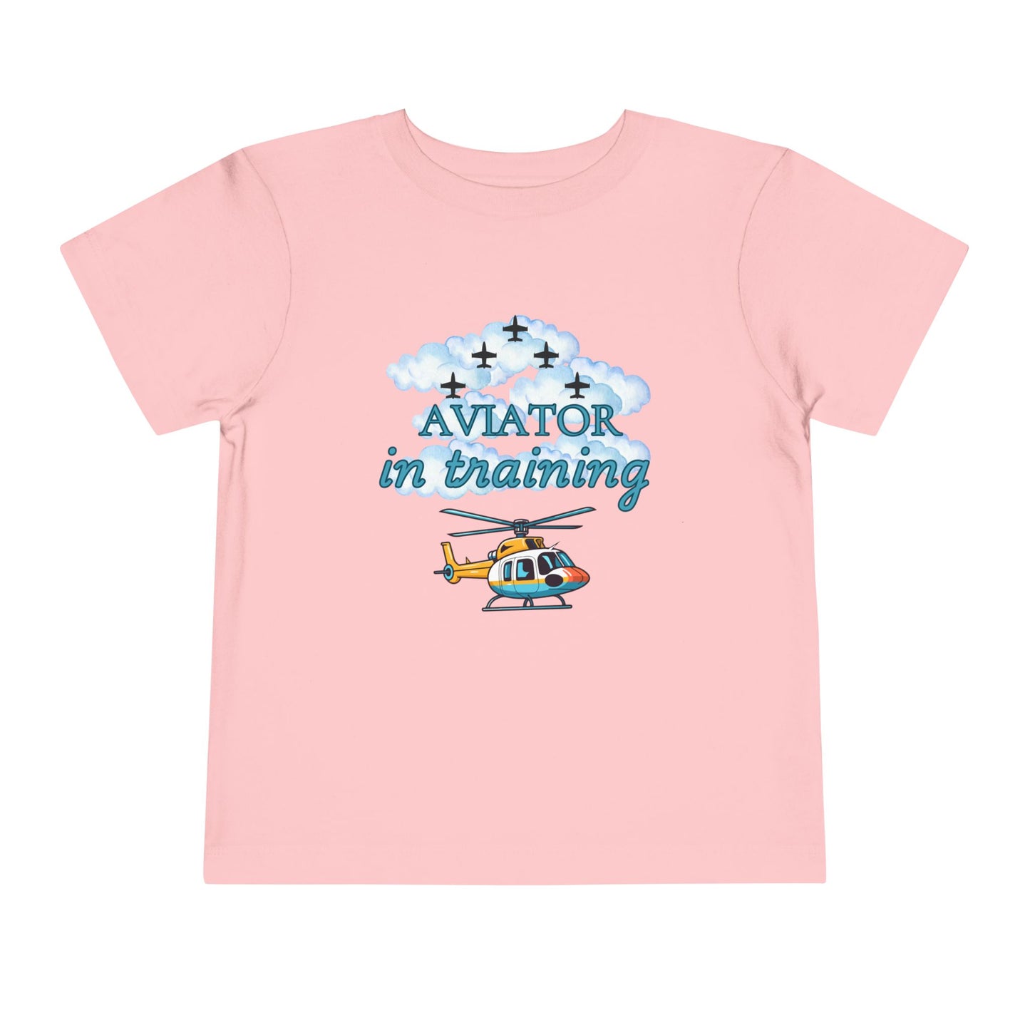 Aviator in Training Toddler T-Shirt | USAF Kids Short Sleeve Tee | 5 Colors Available