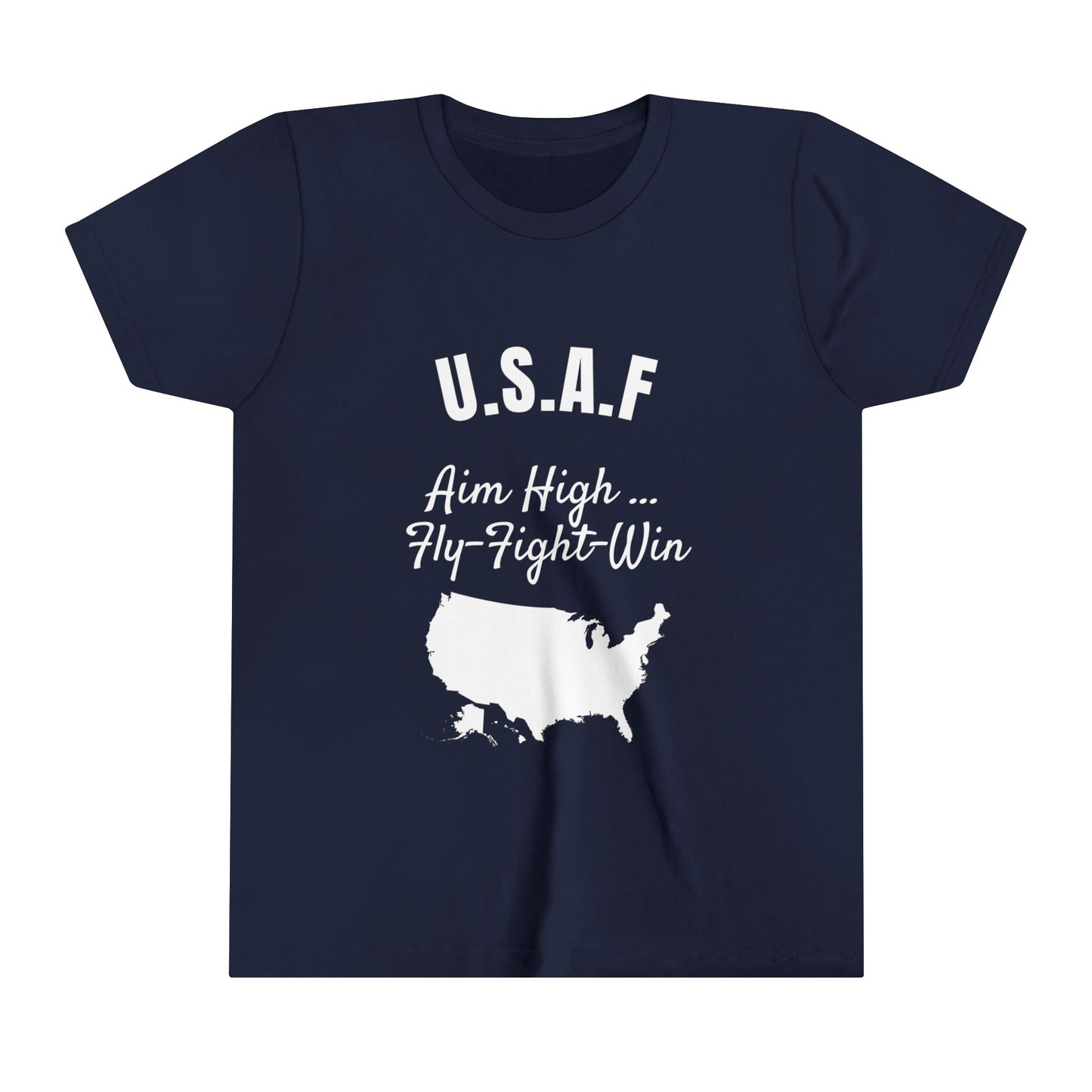 USAF Slogan Tee - 7 Colors Available
