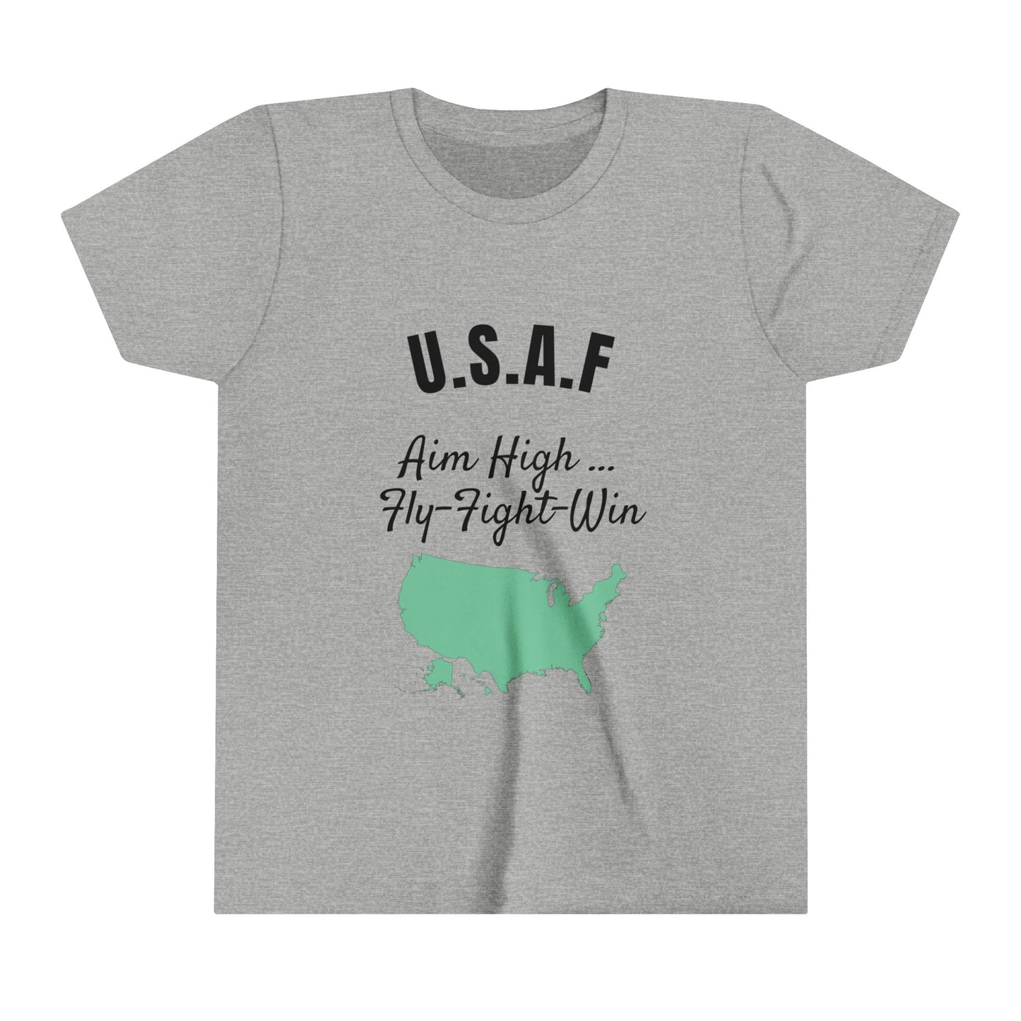 USAF Slogan Tee - 7 Colors Available