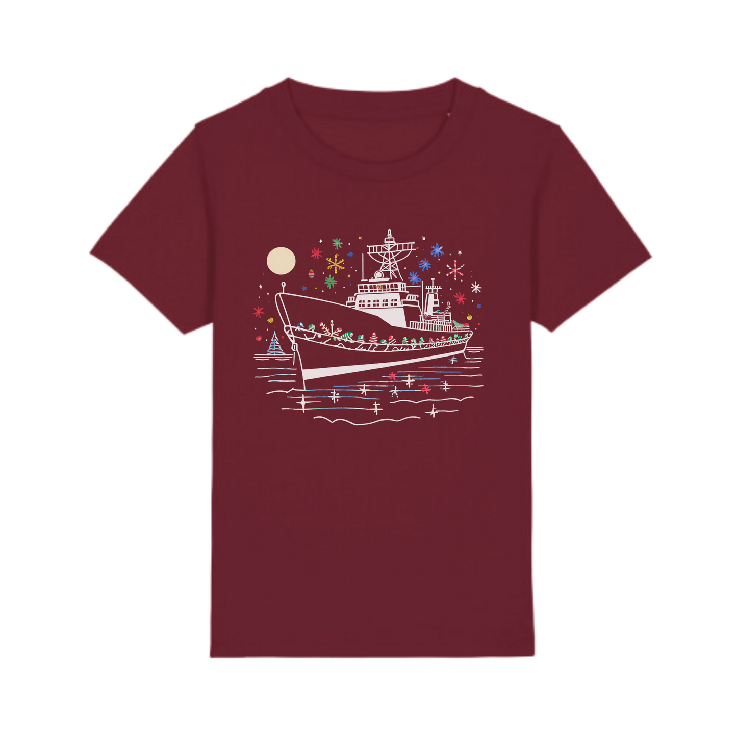 Christmas Ship! Royal Navy Christmas Tee - 4 Colours Available