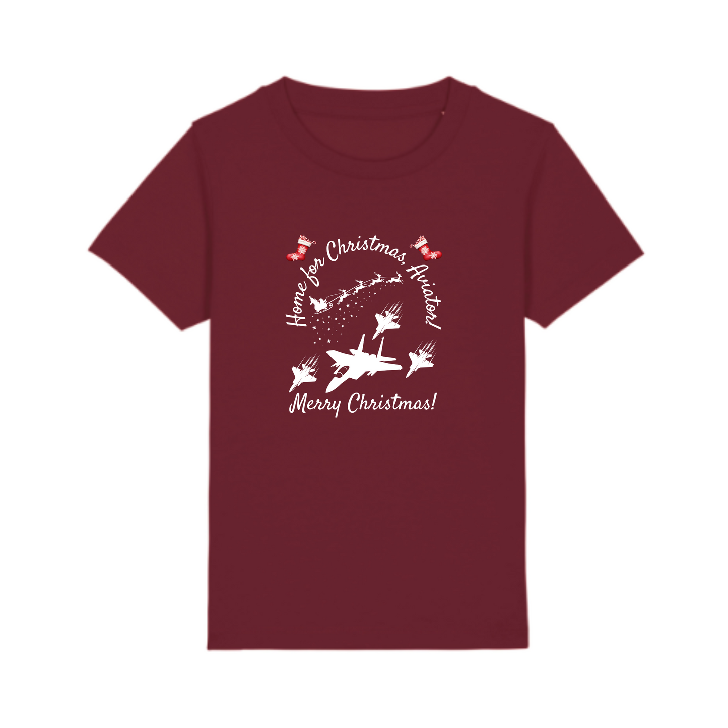 Home for Christmas, Aviator! RAF Christmas Tee - 4 Colours Available