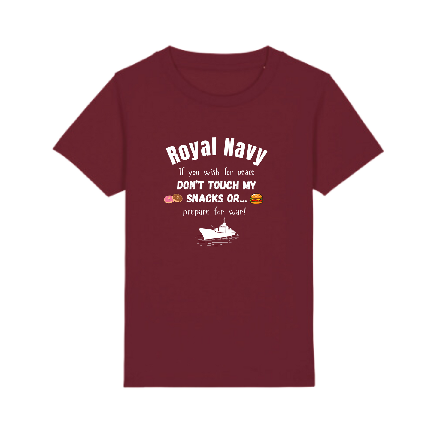 Snacks!! Royal Navy Tee - 4 Colours Available