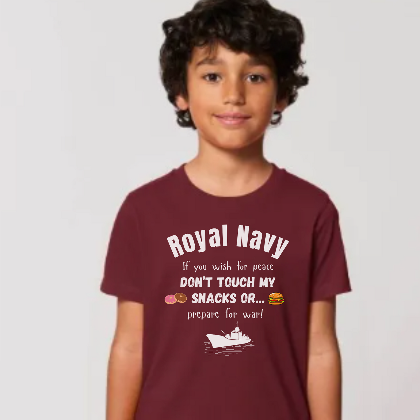 Snacks!! Royal Navy Tee - 4 Colours Available