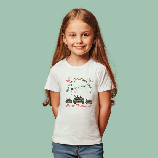 Home for Christmas, Soldier! Army Christmas Tee - 4 Colours Available
