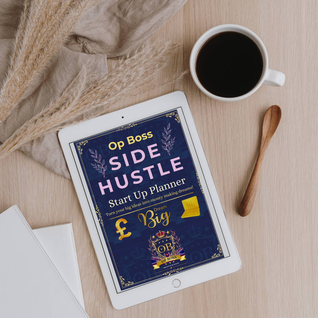 Side Hustle Start-Up Planner for MilSo's | Empower Your Military Spouse Business Dreams