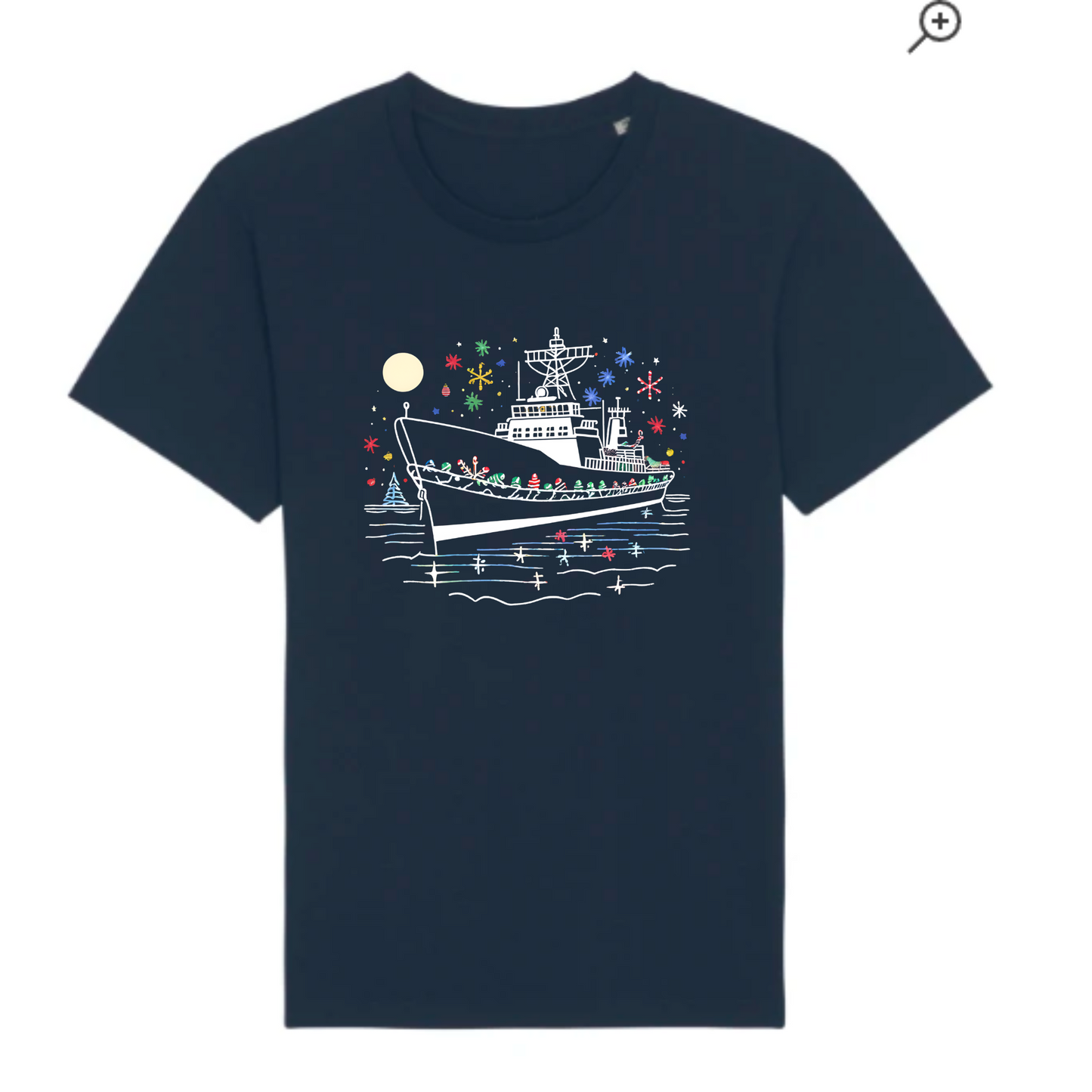 Christmas Ship! Royal Navy Christmas Tee - 4 Colours Available