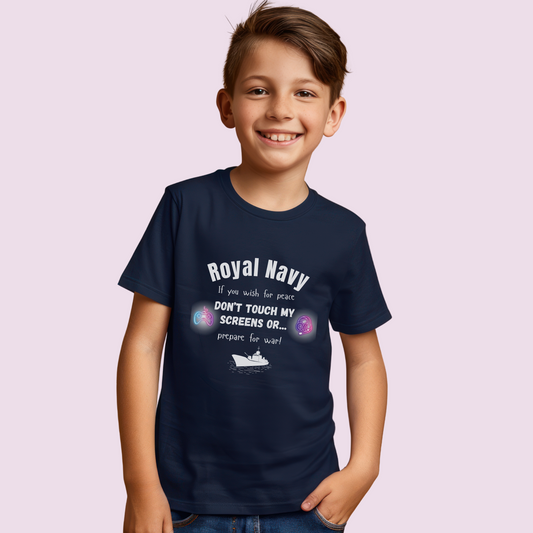 Screens!! Royal Navy Tee - 4 Colours Available
