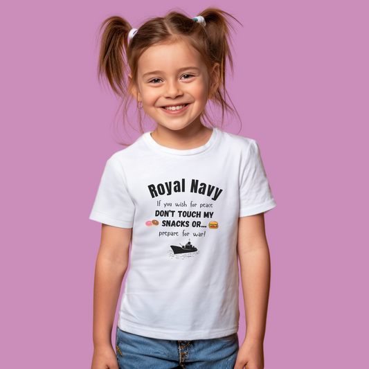 Snacks!! Royal Navy Tee - 4 Colours Available