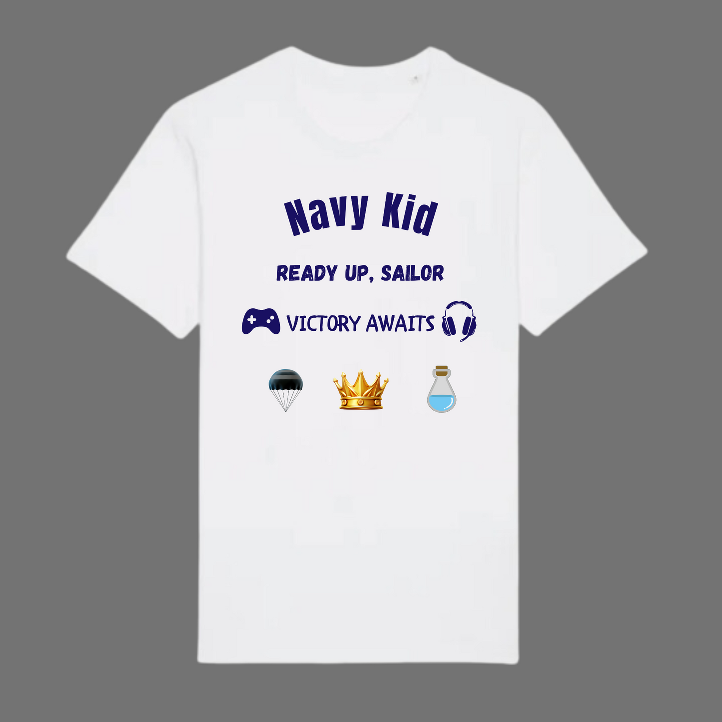 Gaming  - Navy Kid Tee - 4 Colours Available