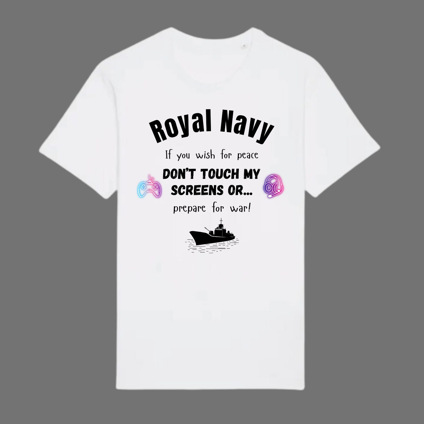 Screens!! Royal Navy Tee - 4 Colours Available